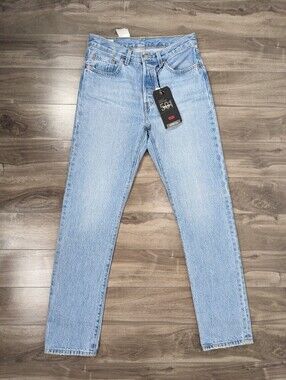 Levi's Women's Jeans 501 Size 27x32 High Rise Straight Leg